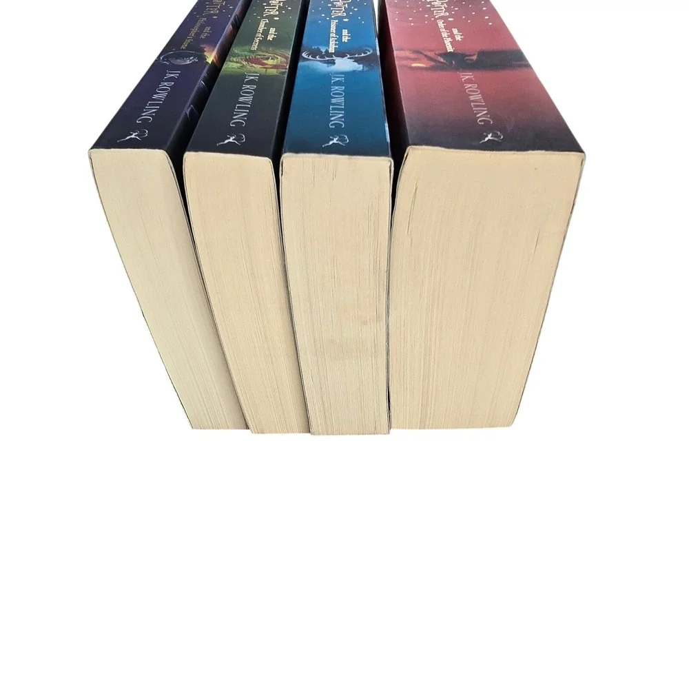 🆕️ NWOT - J K Rowling Harry Potter Books 1, 2, 3 and‎ 5 Paperback Set - Picture 13 of 14